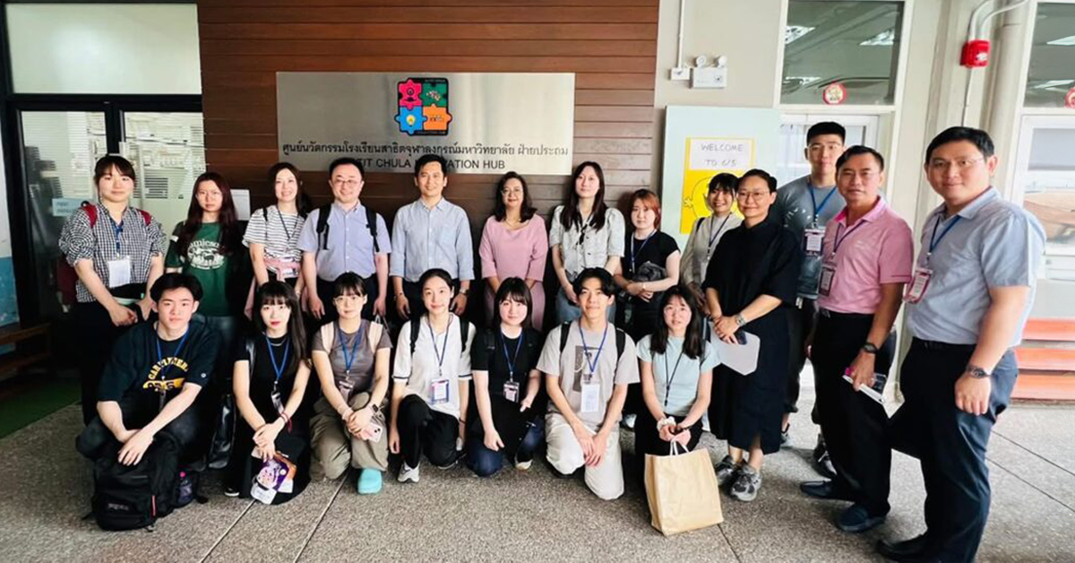 Chula Faculty of Education Hosts International Education Development Fieldwork for Tohoku & Tsinghua Students
